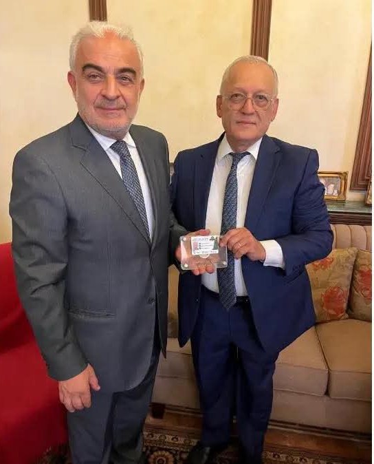 جمعية تجار الشمال كرمت رئيس مجلس إدارة "ORIENCO" في فرنسا