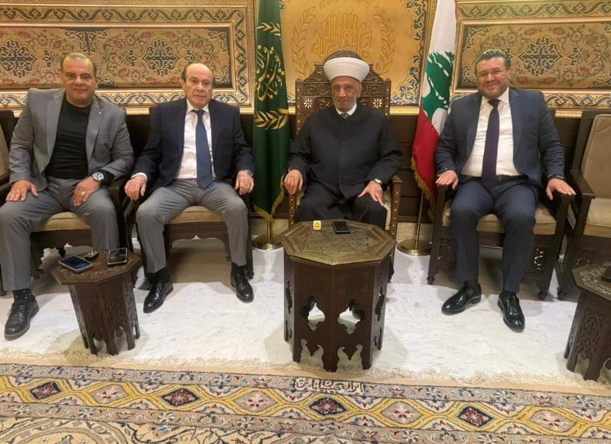 دريان استقبل خالد النابلسي في دار الفتوى وبحثا في أوضاع بيروت وقضايا وطنية واجتماعية