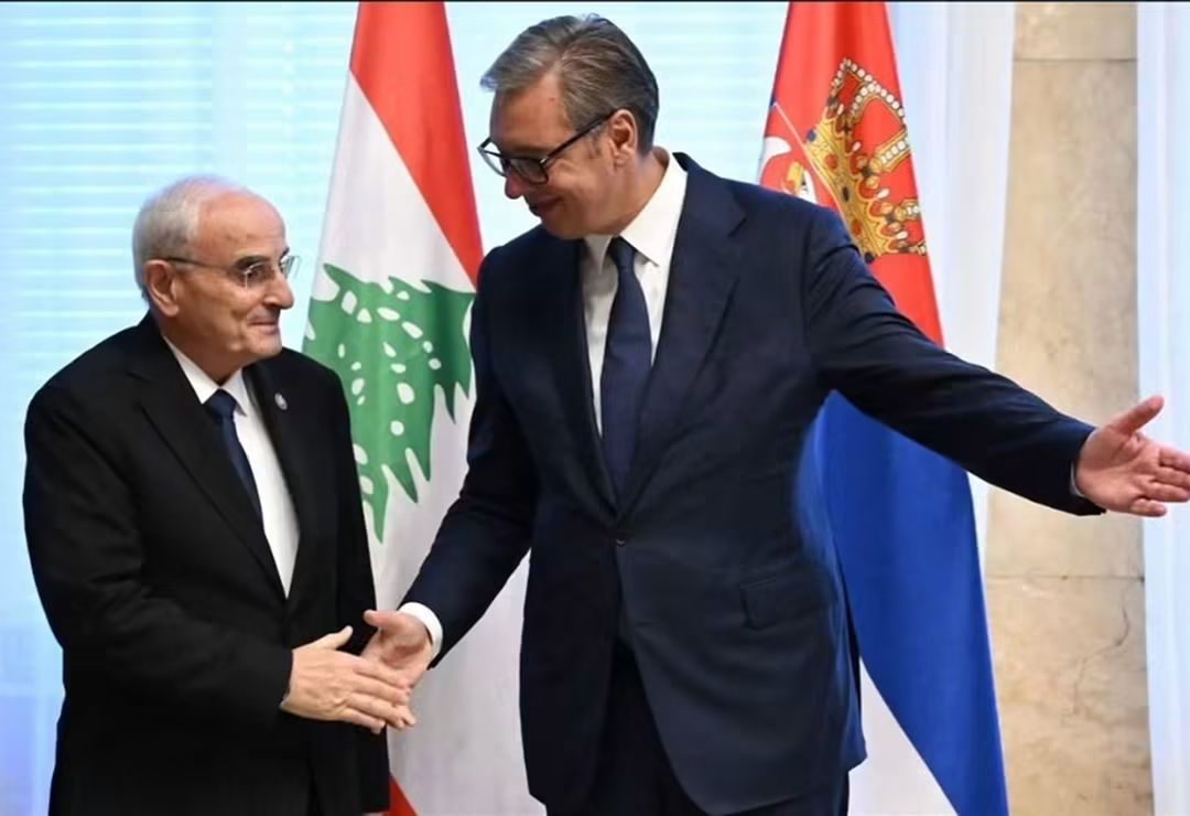 وزير الدفاع يلتقي الرئيس الصربي ويبحث معه في مرحلة ما بعد "اليونيفيل"