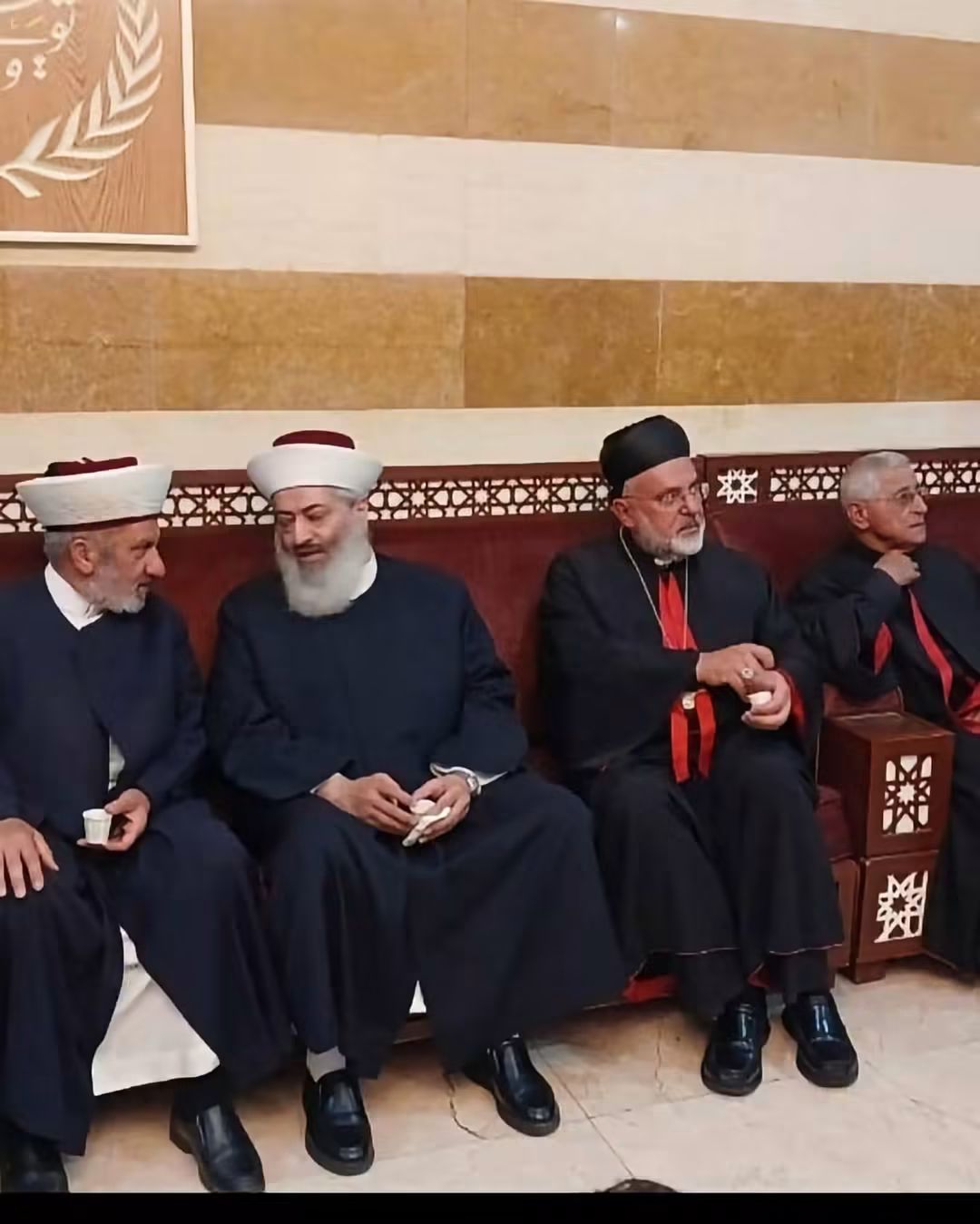 مفتي عكّار الشيخ زيد محمد بكّار زكريا، بوفاة والدته المرحومة