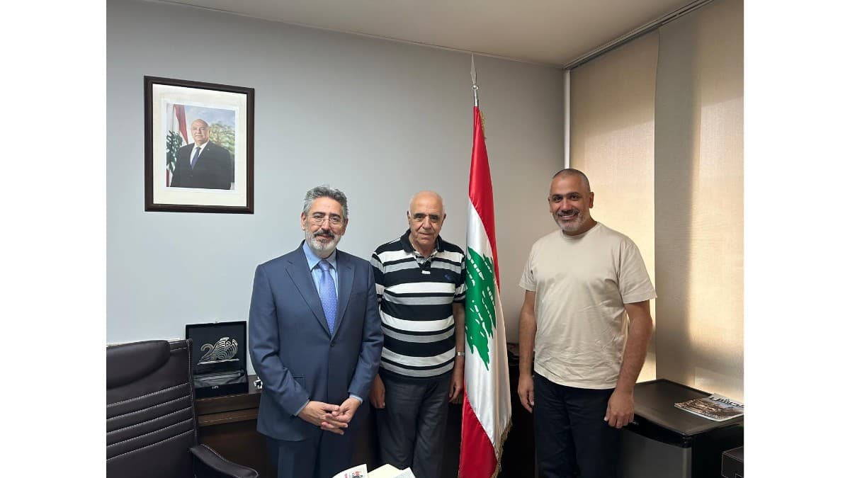القصيفي بحث مع الفا وقنبورفي قانون الإعلام وسبل تعزيز الحريات الصحافية