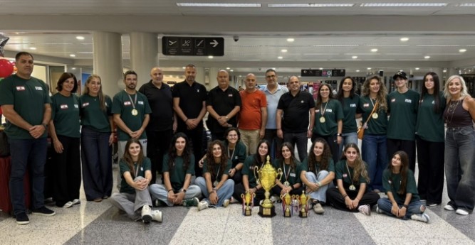 اتحاد الكرة الطائرة يستقبل منتخب السيدات بعد إحرازه لقب بطولة غرب آسيا.. ضناوي: رفعتن رأس لبنان عاليا 