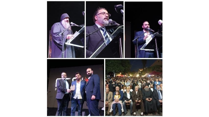 افتتاح مهرجان "ليالي بعلبكية" الفني والثقافي بجوار القلعة والموقع الأثري