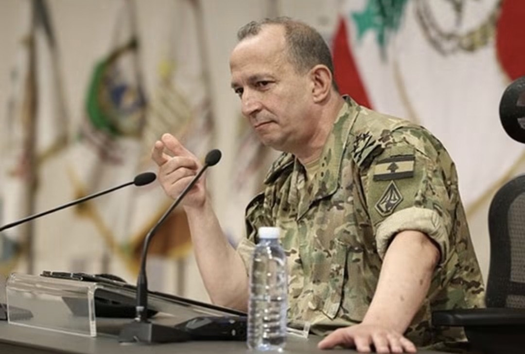 تفقّد قائد الجيش اللبناني العماد فوج المغاوير هيكل