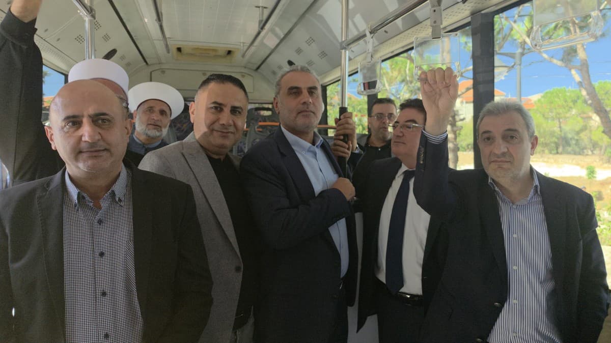 أبو فاعور خلال إطلاق خط النقل المشترك راشيا - شتورا: حقّ لأبناء الريف شيا: انطلاقة متواضعة نحو شبكة أوسع في راشيا والبقاع الغربي