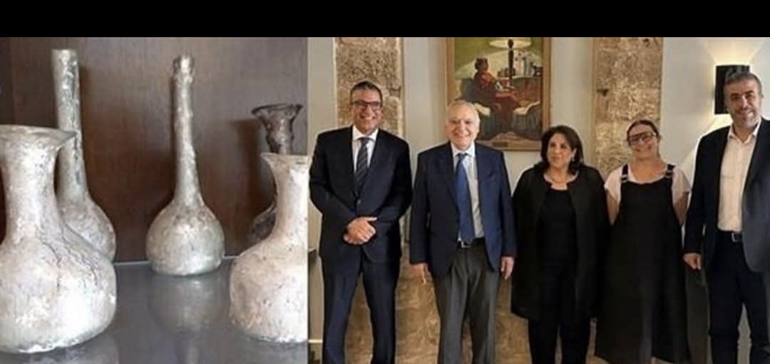 عائلة جارودي سلّمت مجموعة أثرية محفوظة لديها إلى المديرية العامة للآثار