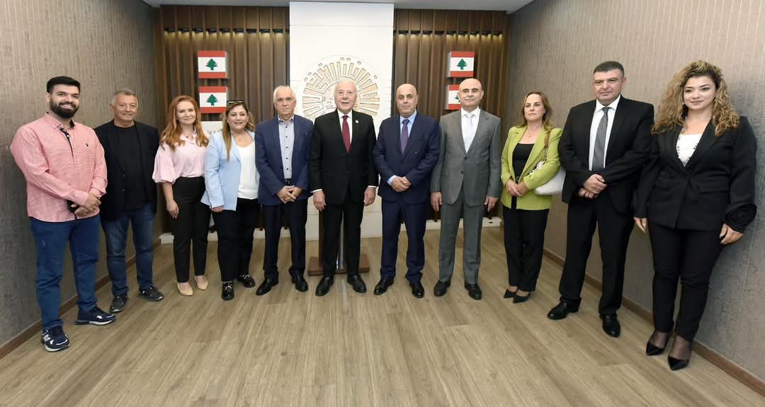 دبوسي يستقبل رئيس تجمّع الصناعيين في البقاع