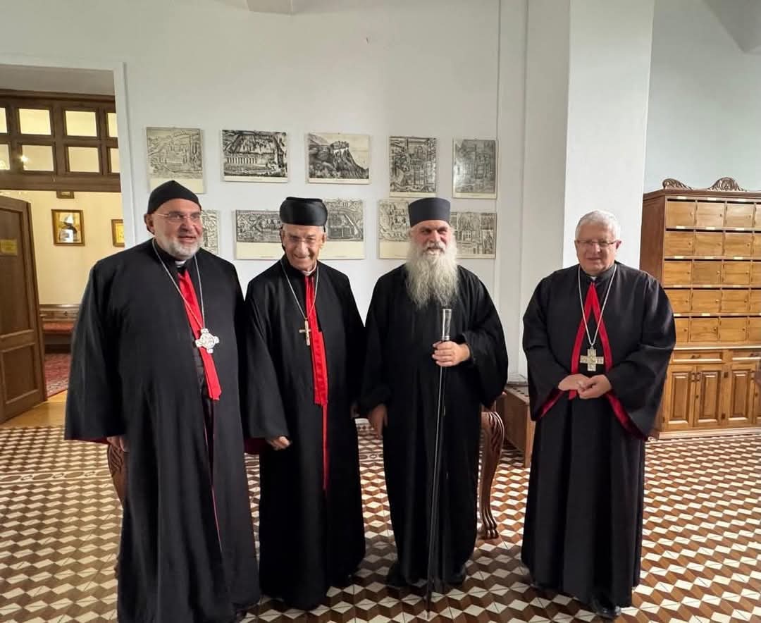 البطريرك الراعي في جبل أتوس