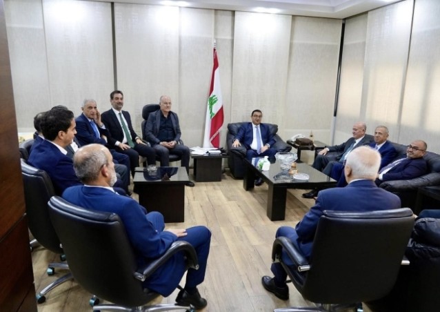 مدعي عام التمييز التقى وفداً من النواب السنة