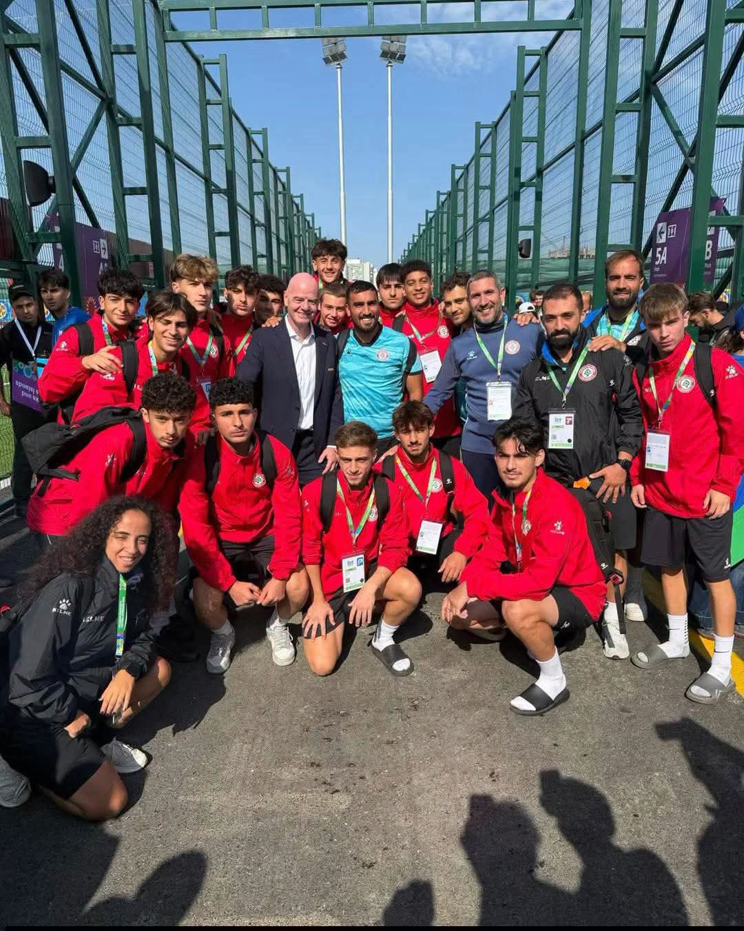 منتخب لبنان (تحت 15 سنة) يواصل تحضيراته للمشاركة في كأس العالم والمهرجان الكروي في أذربيجان